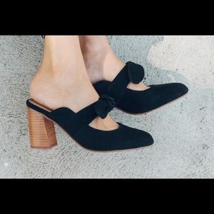 Soludos - Lani Bow Mules black
